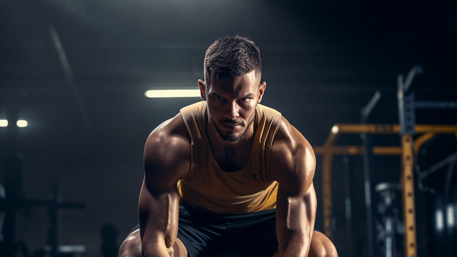 Member lifting weights